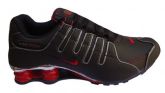 Nike Shox NZ cromado Preto e vermelho MOD:021