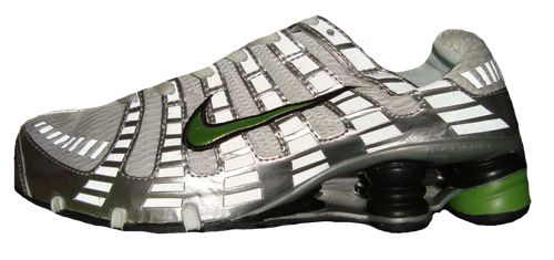 Nike Shox Turbo OH+ Prata e Verde MOD:04