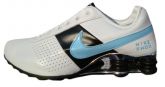 Nike Shox Deliver Branco Preto e Azul MOD:018