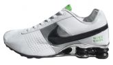 Nike Shox Deliver Branco Prata e verde MOD:03