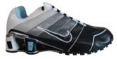 Nike Shox Revolution Branco Preto e azul MOD:04