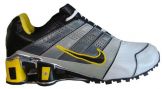 Nike Shox Revolution Branco Preto e amarelo MOD:01