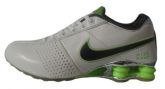 Nike Shox Deliver Branco Preto e verde MOD:010 Promoção