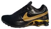 Nike Shox Deliver Preto e Dourado MOD:029 Promoção