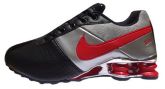 Tênis Nike Shox Deliver Preto, Prata e vermelho MOD:014