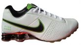 Nike Shox Deliver Branco, Preto e verde MOD:036